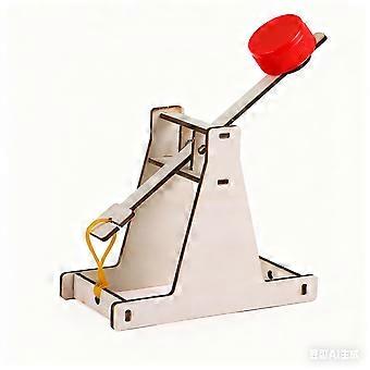 DIY Wooden Catapult Model Kit Educational Science Assembly Building Blocks Children's Puzzle Toys Physics Experiment Games