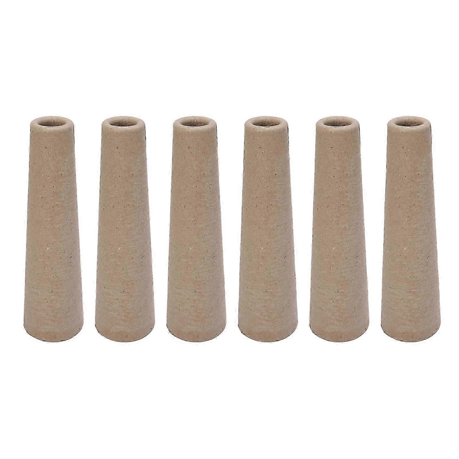 6PCS Multifunctional Paper Yarn Winding Tubes  compatible with Wool Crafting