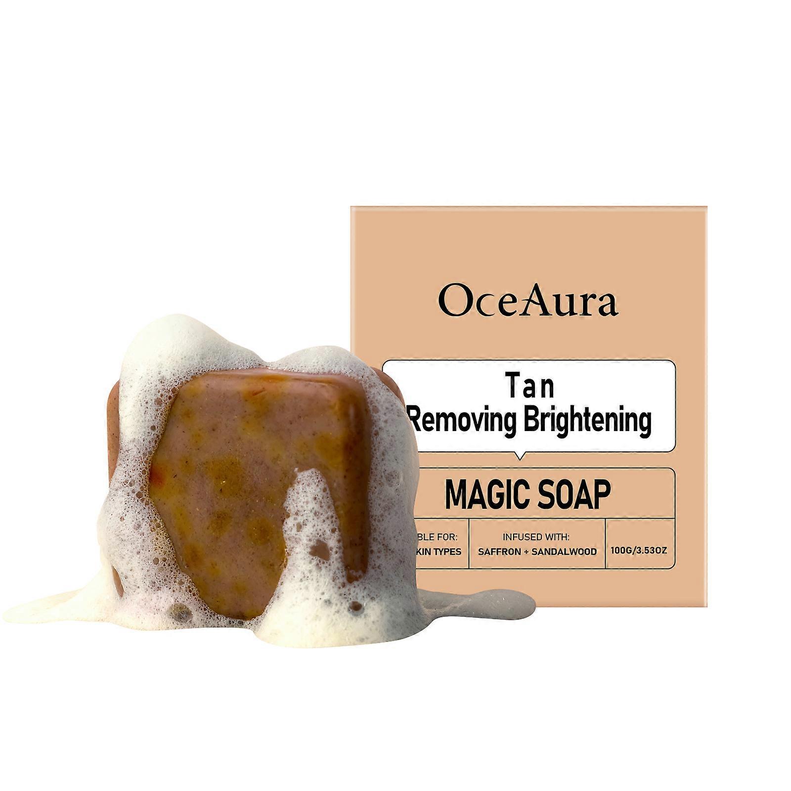 2pcsSaffron Bath Soap