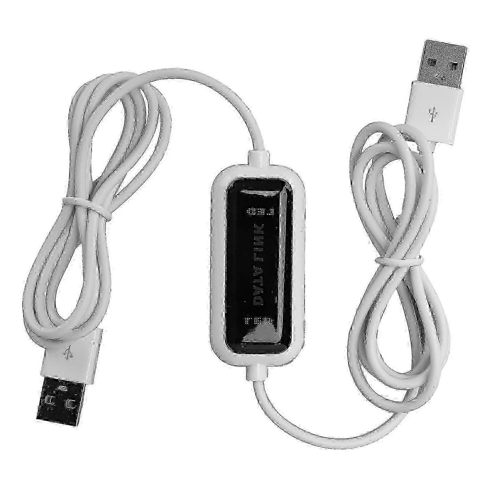 USB2.0 High Speed Data Transfer Cable for PC to PC - Compatible with Windows 2000/XP/VISTA