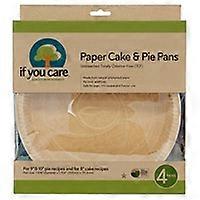 Round baking paper mold 20 cm Ø 4 units
