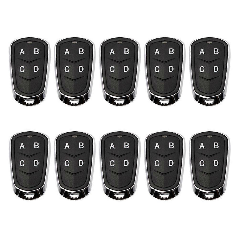 10PCS 4CH Wireless Remote Control Cloner 433Mhz Rolling Code Cloning Code Remote Control for Electric Gate Garage Door
