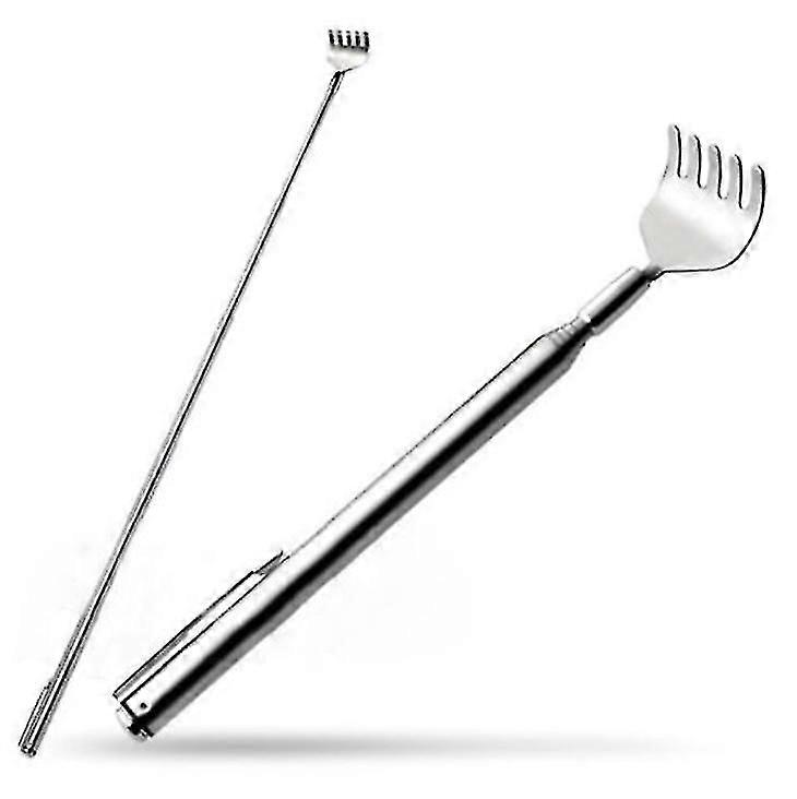 Extendable Telescopic Back Scraper Stainless Steel - Backbone Pocket Scratch