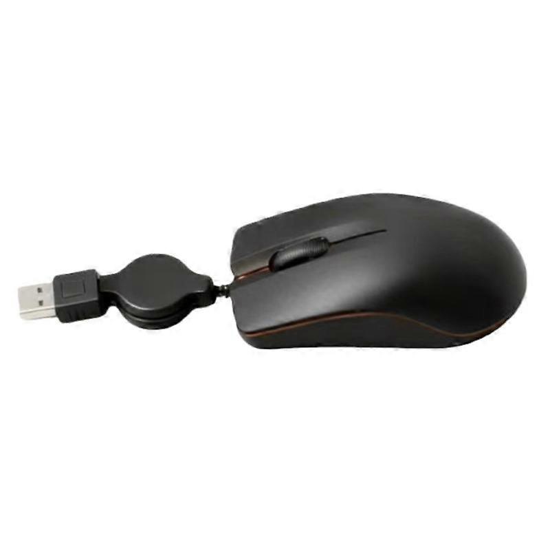 31BA Childrens Mini Computer Mouse Opt Retractable Cord Quiet High Precisions