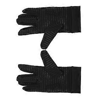 Full Finger Copper Fiber Compression Gloves, Breathable Comfortable Arthritis Support Gloves for Gaming and Cooking
