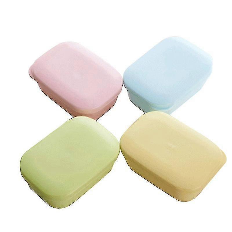 4pcs Soap Dishes, Plastic Soap Dish