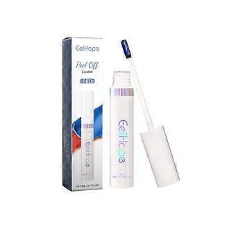 Eelhope Tear off Mouth Red Lip Glaze Tear off Mouth Red Lip Glaze Long lasting Non stick Cup Moisturizing and Moisturizing Lip Care