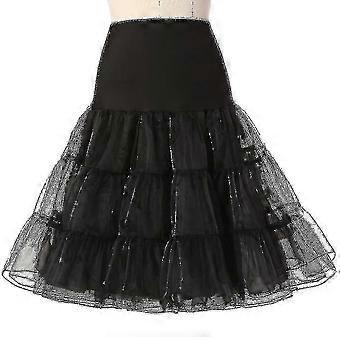 Vintage Cosplay Tulle Petticoat Crinoline Underskirt-n 26-27