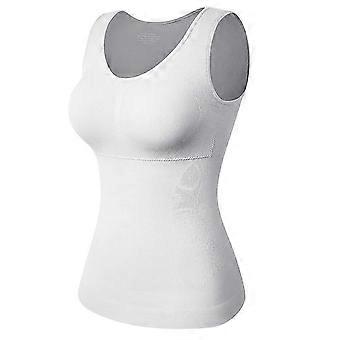Slimming Compression Underwear for Plus Size Women - Shapewear Tank Tops with Built-in Bra & Tummy Control