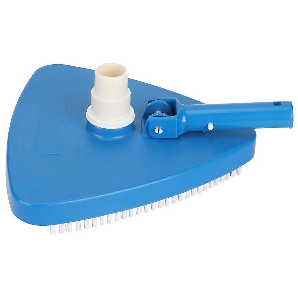 Portable Weighted Triangular Shape Swimming Pool Vacuum Head Brush Cleaning Tool Accessories