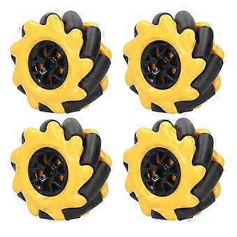 Mecanum Wheel OmniDirectional Smart Robot Car Parts Accessories DIY Toy Components 60mm(2 Pairs )
