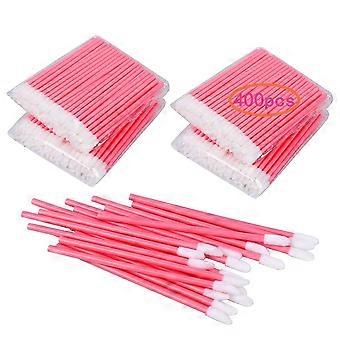 400 Pcs Disposable Lip Gloss Brush, Lipstick Applicator Lip Gloss Concealer Brushes Perfect Makeup Tool Kits