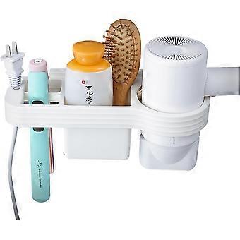 Haartrocknerhalter, Haarglätterhalter, Haartrocknerhalter mit Kabel-Organizer, Haartrocknerhalter ohne Bohren, Wandhalterung für Haartrockner-Organizer