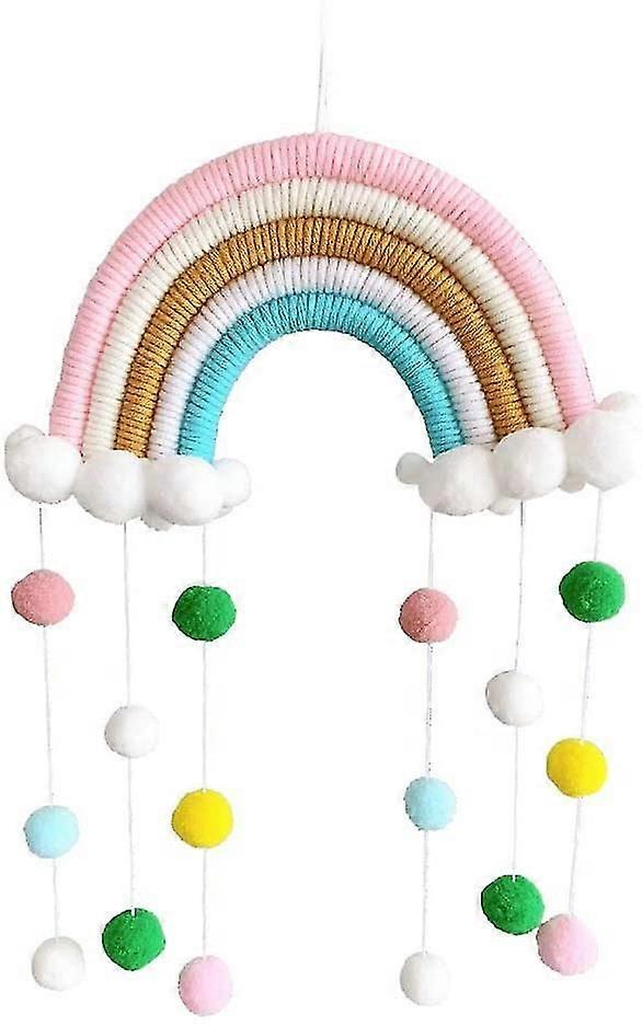 Macrame Rainbow Kids Wall Decor Ch5a-21.