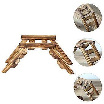 Hamster Ladder Climbing Ladder for Playing 1Pcs Wood Toy for Small Pets