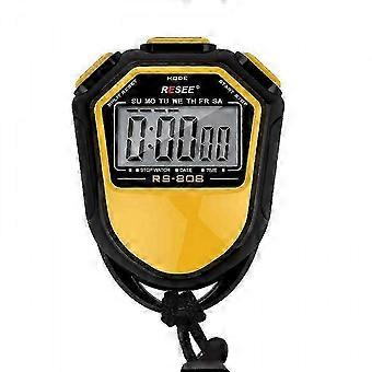 2026 Suitable Waterproof Stopwatch Digital Handheld LCD Timer Chronograph Sports Counter with Strap for Swimming Running Football Training