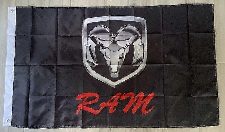 DODGE RAM 1500 SRT FLAG BANNER ZE0683