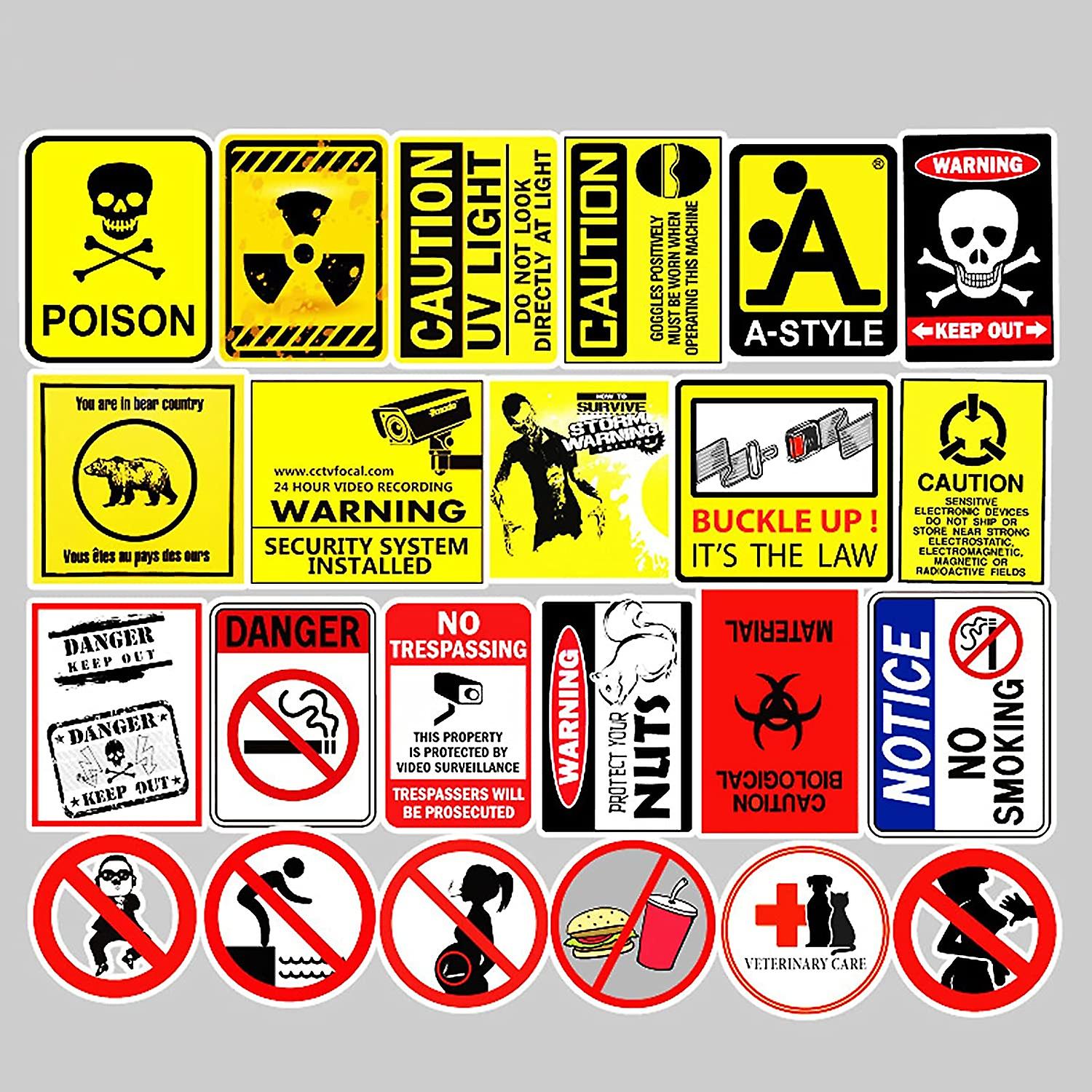 thumbnail image 2 of Vinyl Stickers - Notice - No Food No Drink Allowed Sign With Symbol - Safety And Warning Warehouse Signs Stickers - 3.5\" X 5\" - 3 Pack 2 of 9