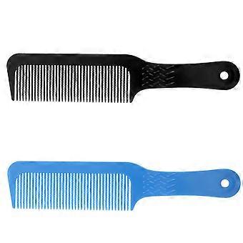 Hairdressing Comb Antistatic Comb for Hair 2Pcs Portable Plastic Combs