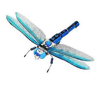 DIY Robotic Insects Science Invention Electromechanical Dragonfly compatible with School Competition Non-Soldered DIY Kit