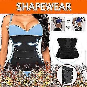 Invisible Wrap Waist Trainer Tape Snatch Me Up Bandage Women Slimming Tummy Wrap Belt Sauna Trimmer Belt - B