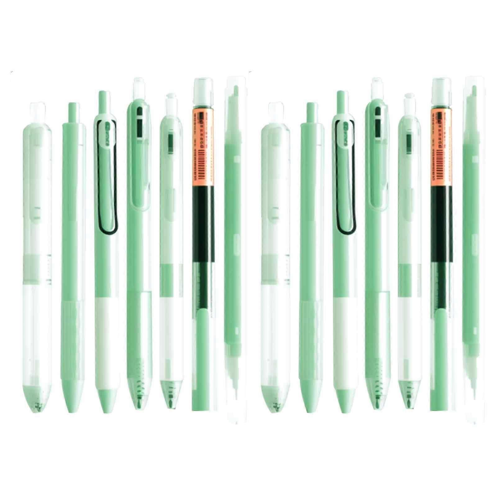 Soft Gel Retractable Fine-Tip Pens Quick-Drying Smooth Writing