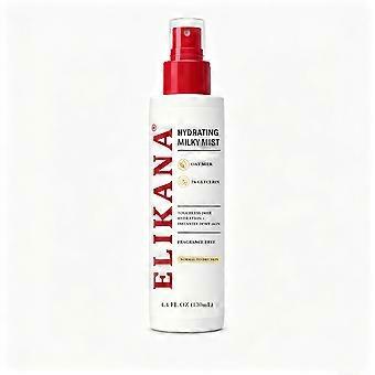 Bruma facial hidratante leitosa com leite de aveia e 7% de glicerina, spray de hidratação de longa duração 24 horas, tônico calmante reparador da barreira cutânea para peles normais, secas e sensíveis.
