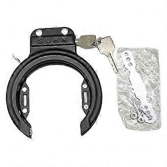 Fully Enclosed Steel Tube Anti-Theft Lock for Bicycles, Includes 2 Keys, Ideal for Cycling and Gifting Edition 0831