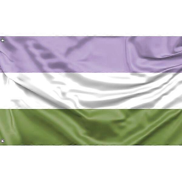 Genderqueer Flag ZG-0326