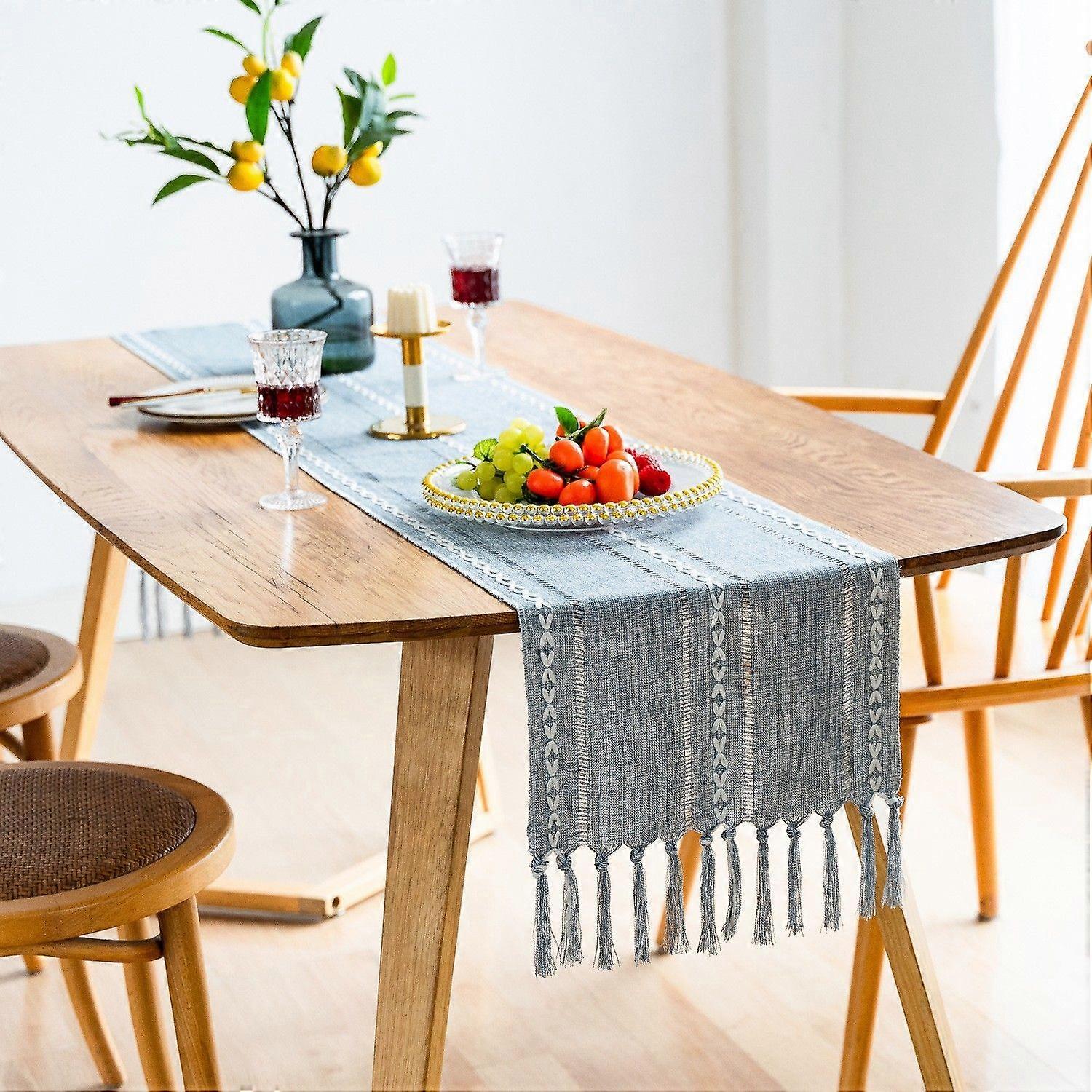 Braided Table Runner for Dining Table
