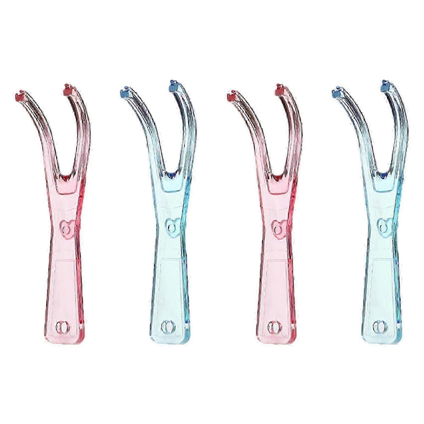 Curved Tip Interdental Floss Holder