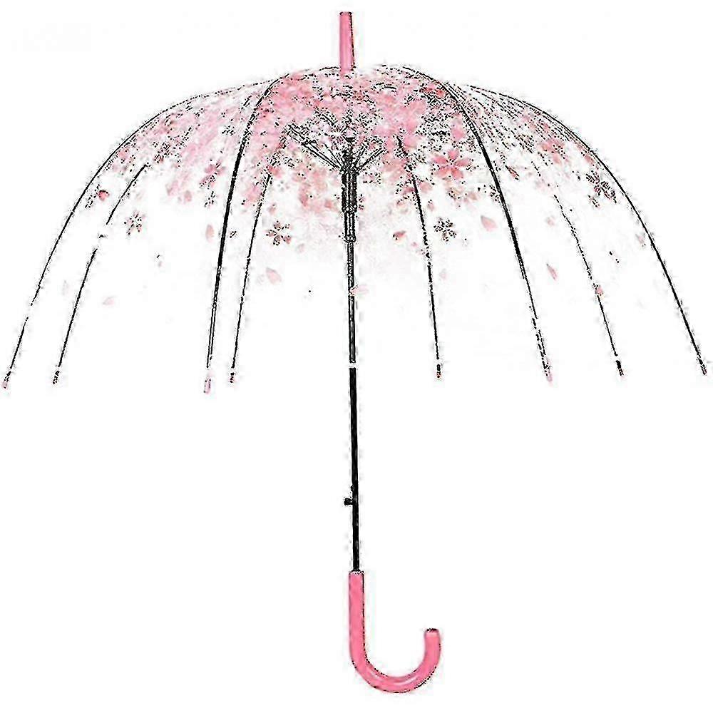 Clear Bubble Umbrella Windproof Design