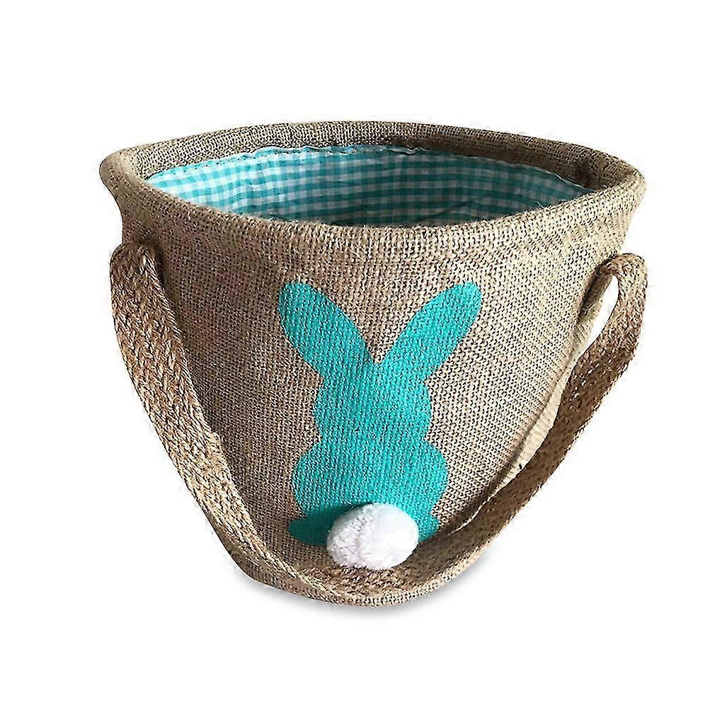 Double-Layer Jute Easter Tote