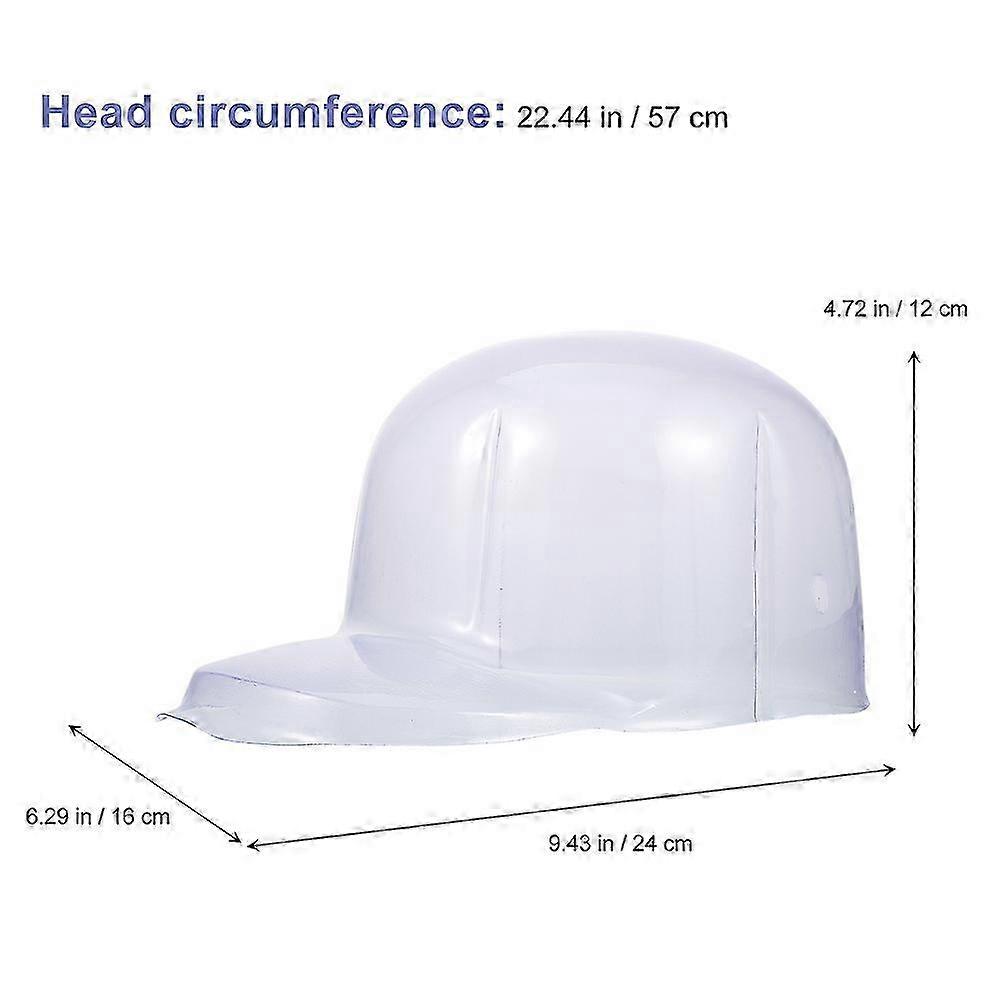 PVC Baseball Hat Stand Rack Transparent for Hat Display 24Pcs Set