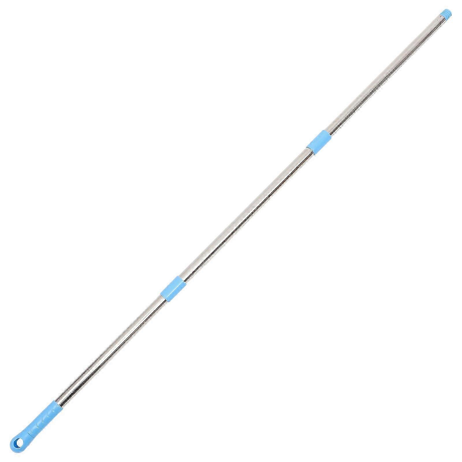 Mop Stick Mop Replacement Pole Floor Mop 3 Section Rod Mop Accessory Mop Head Replacement Stick