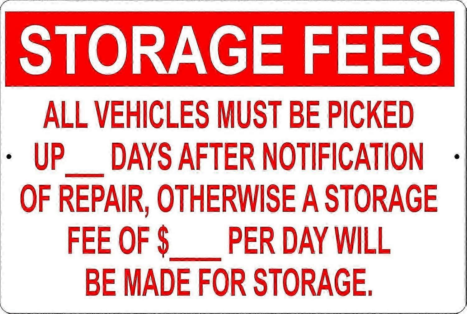 Durable Rust-Free Metal Wall Sign