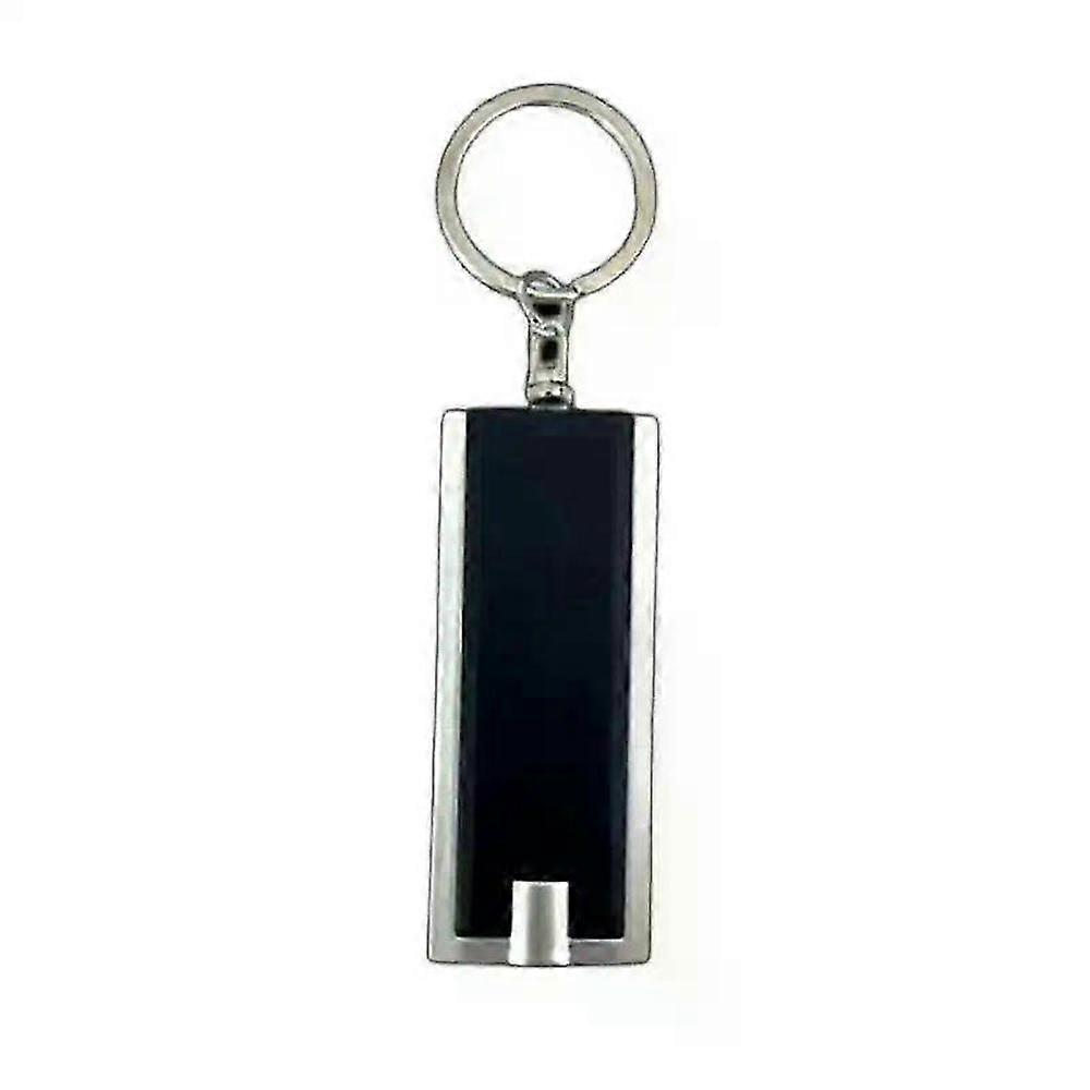Mini Keychain LED Flashlight, Portable Battery Powered Camping Light, with Key Ring