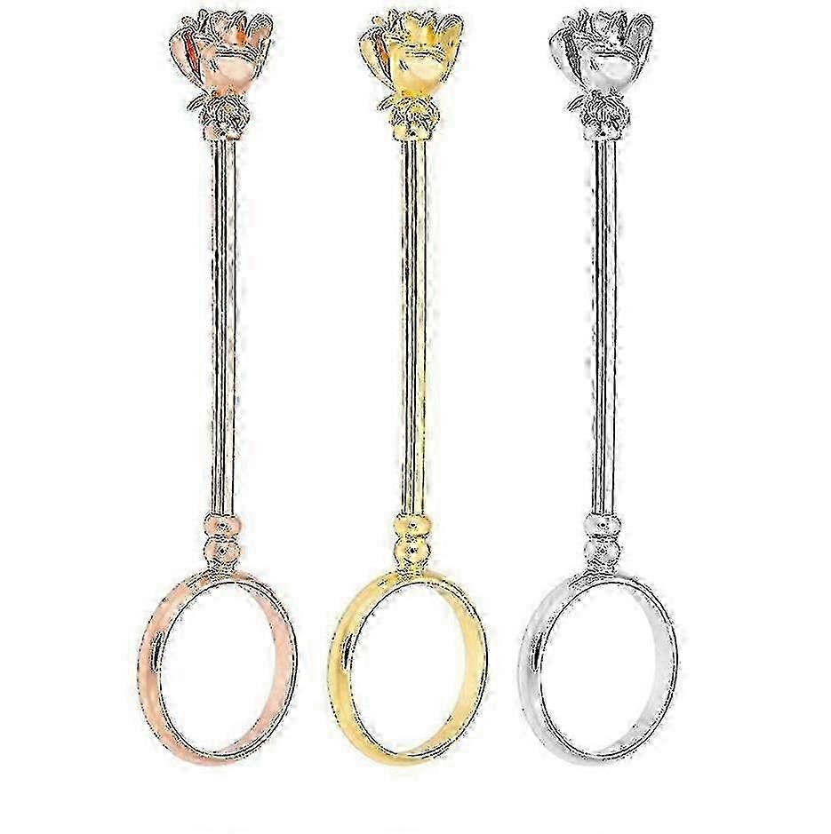 Adjustable Metal Cigarette Holder Rings
