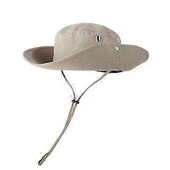 Nieuwe vissershoed voor dames met trekkoord, zonbescherming, outdoor bergbeklimmershoed