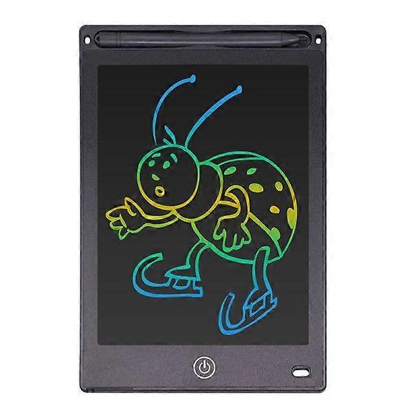Digital drawing tablet for children - Practical LCD, 8.5\" tablet + pen Black
