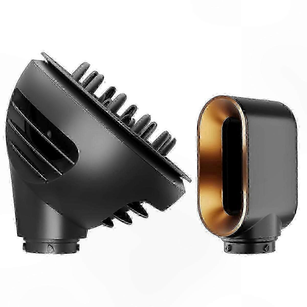 Enhanced Curl Diffuser and Pre-Styler for Airwrap Wave - Black