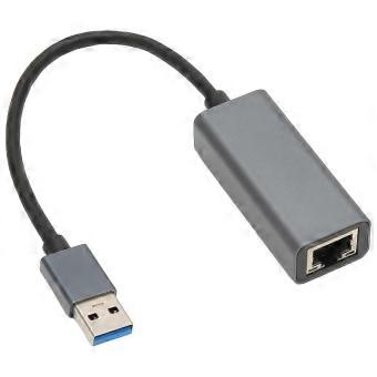Aluminium Gigabit USB Ethernet-Adapter