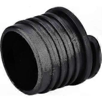 Kayak Drain Plugs, 4-Pack Rubber Hole Stoppers for Boats and Canoes, 40mm Black Waterproof Fittings