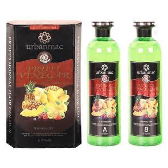 Ammonia  Hair Dye 500ml x 2, Long Lasting Permanent Black Hair Color with Natural Shine and Grey Coverage