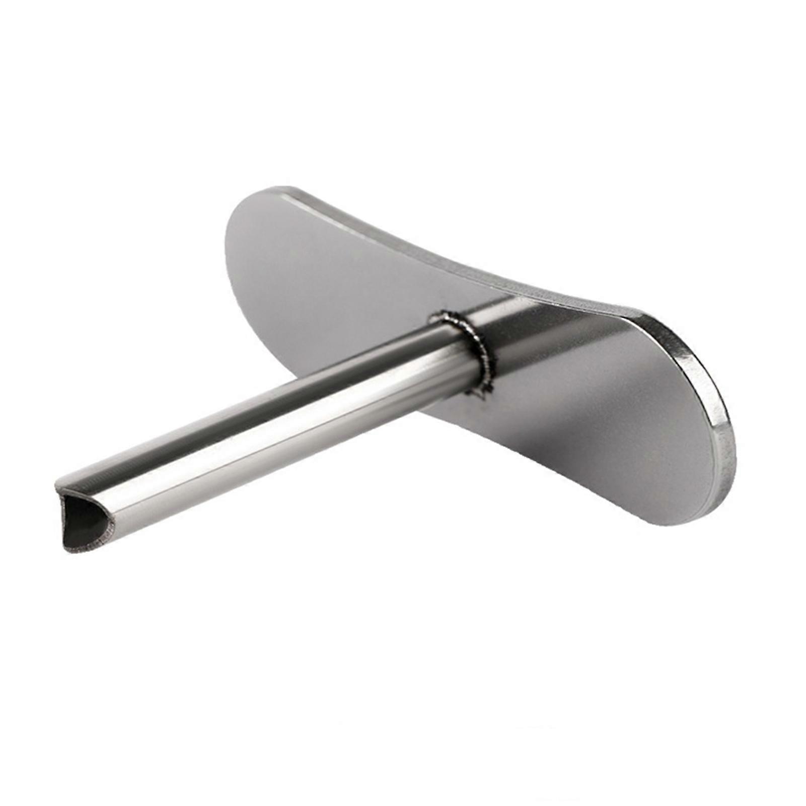 Dual-Angle Stainless Steel Coconut Tool