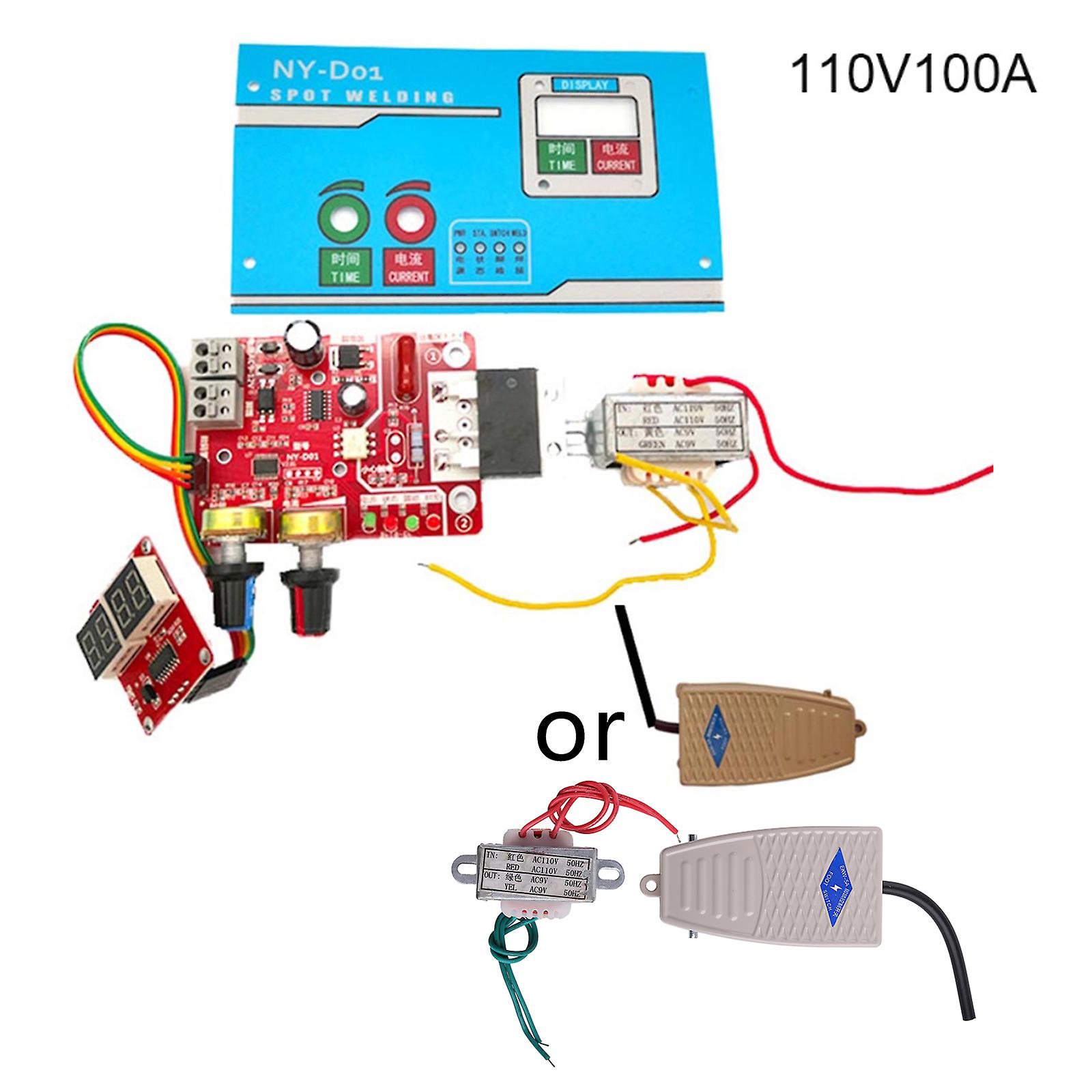  Spot Welding Machine Control Board Set Single Battery Battery Pack Welding