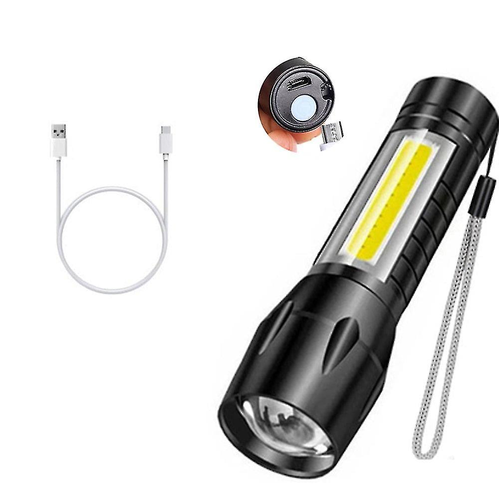 Mini Portable 2 Led Q5 Flash 3 Modes Flash S Usb Recharable Outdoor Ing Cam Flashs