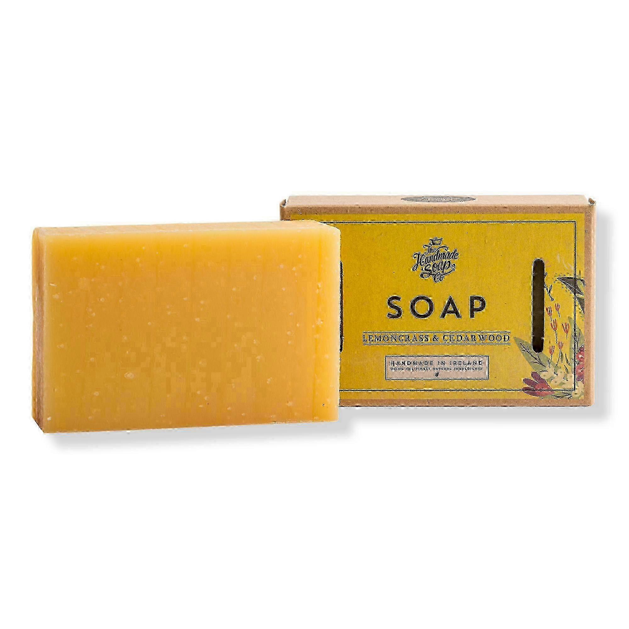 The Handmade Soap Co. Lemongrass & Cedarwood Soap Bar, 5.6 Oz