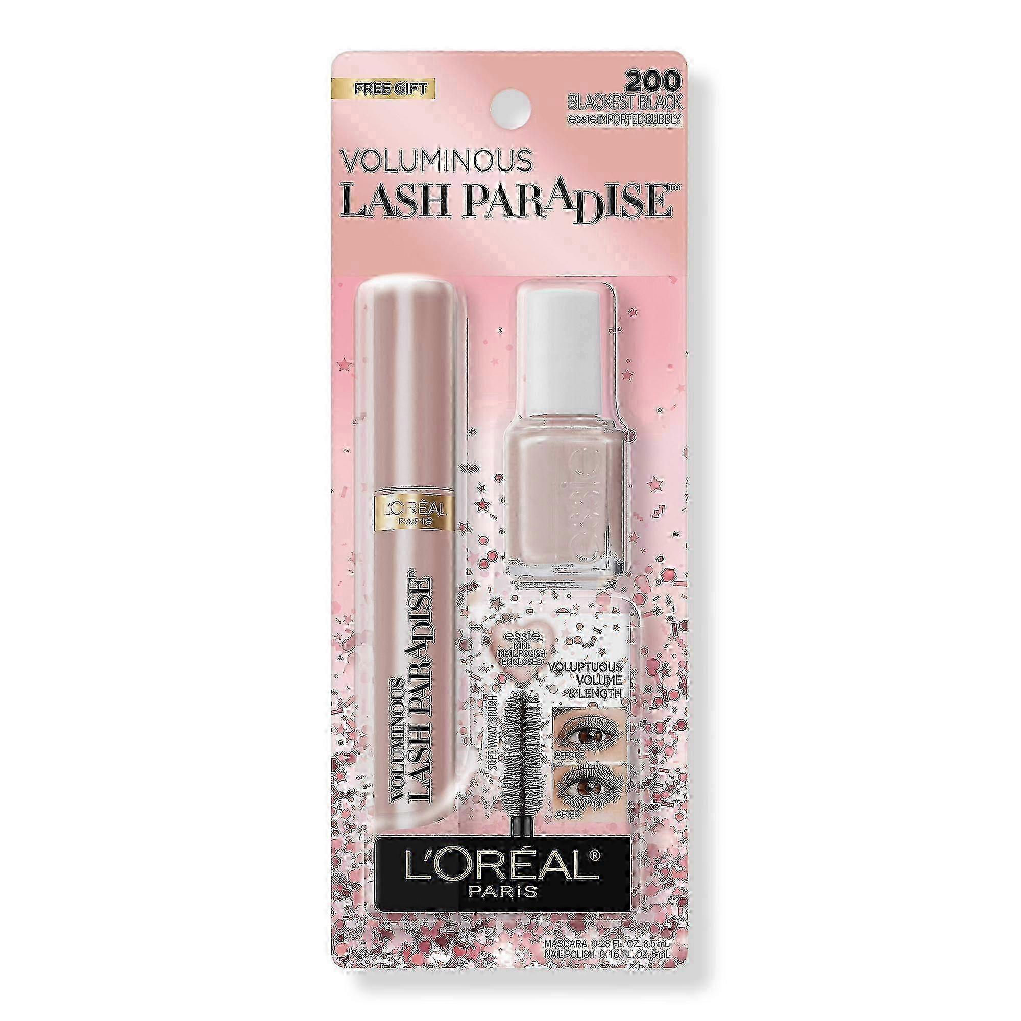 L'oréal Limited Edition Voluminous Lash Paradise Mascara With Essie