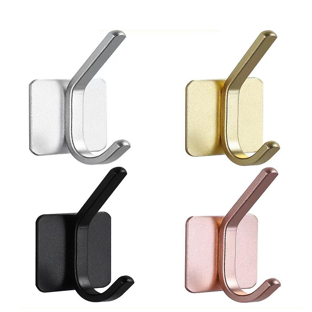 Set of 4 Pieces Wall Adhesive Hook for Kitchen, Bathroom, Office, Kitchen Hook for Hanging Towels, Hats, Keys, Bags